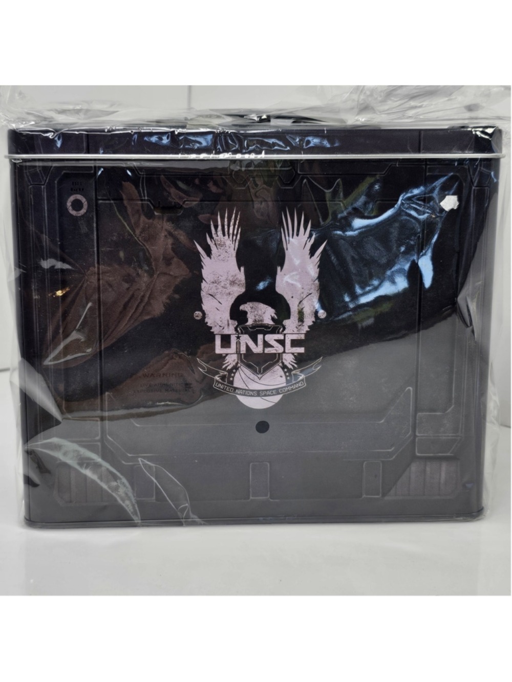 SEALED HALO 5 Guardians UNSC Spartan Soldier Tin Ammo Box Lunch Exclusive